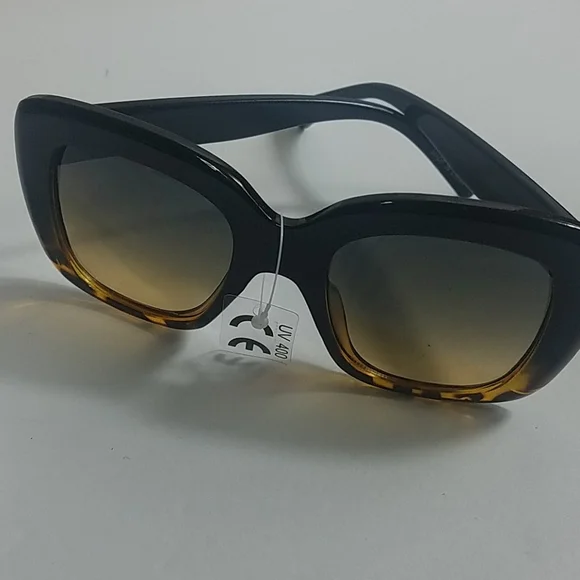 NWOT, Fashion Sunglasses, Dark Tortoise, square - Picture 2 of 8